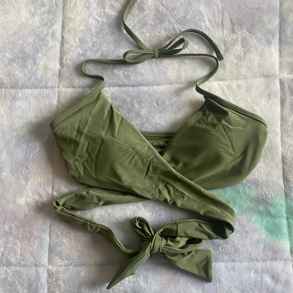 Aerie wrap bikini top